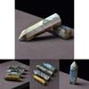 Premium Natural Labradorite Quartz Obelisk Crystal Wand For Unique Healing Decor