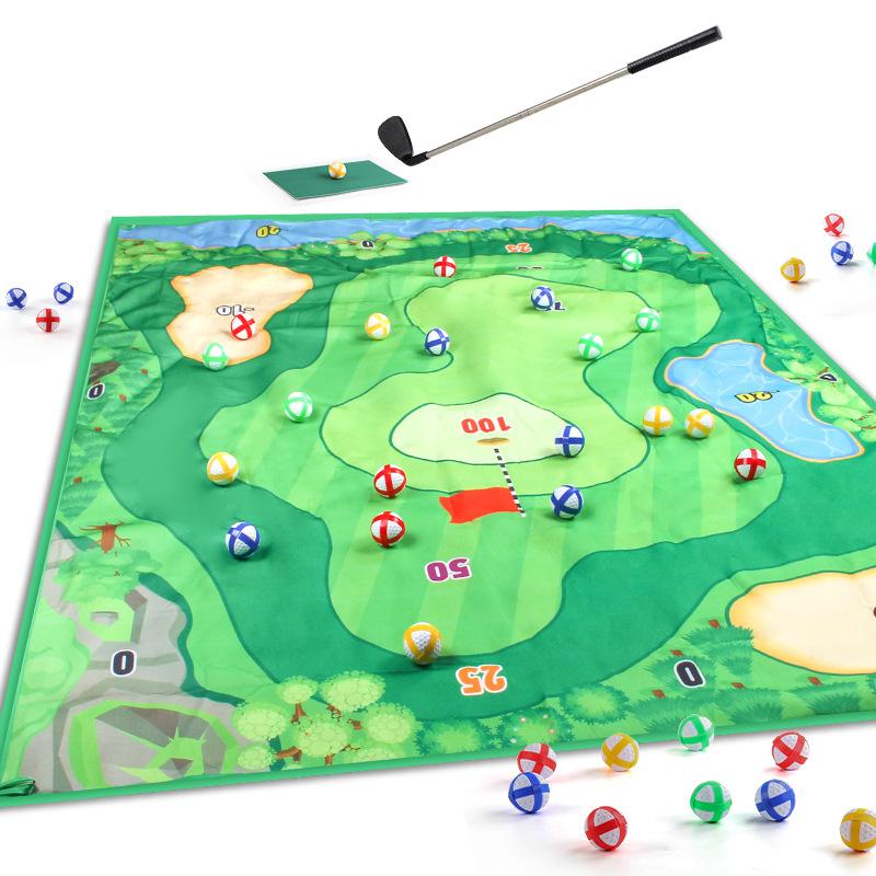 1.2 * 1.78 Meters Double-Sided Golf Game Set Double Club Darts Hitting Sports Toy