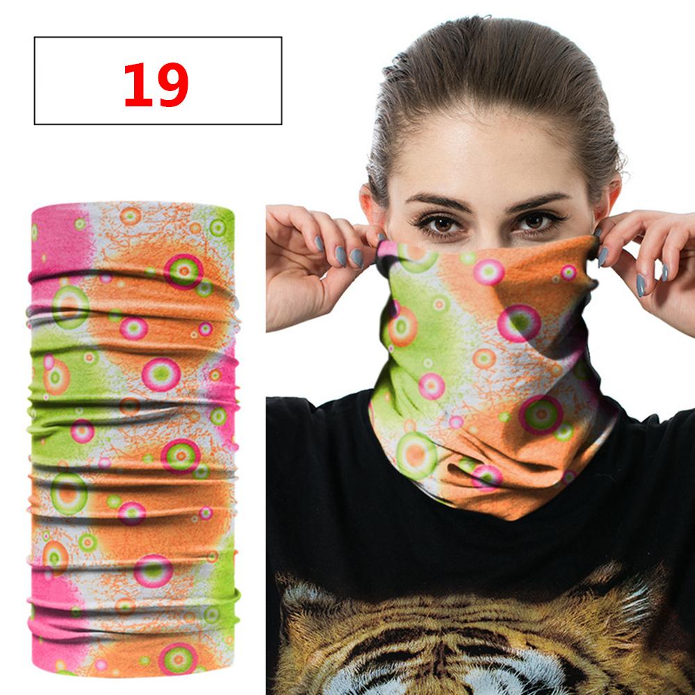 Sports Headwear Dustproof Fishing Magic Turban Scarf Men Women Head Face Neck Sunshade Collar Gaiter Tube Outdoor Bandana