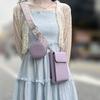 Women Fashion Shoulder Bags and Mini Purse Casual Phone Bag Zipper Wallets for Ladies Card Holder