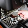 51/53/58mm Wiederverwendbarer Doppelschichtiger Espresso Puck Screen Gleichmäßige Durchflusskontrolle Kaffeefilter Meshplatte Espresso Siebträgerkorb