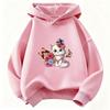Funny Cat Cute Girls Hoodie Kids Children's Sweatshirt Cute Harajuku Hoody for Boys Autumn Winter Casual Hoodies
