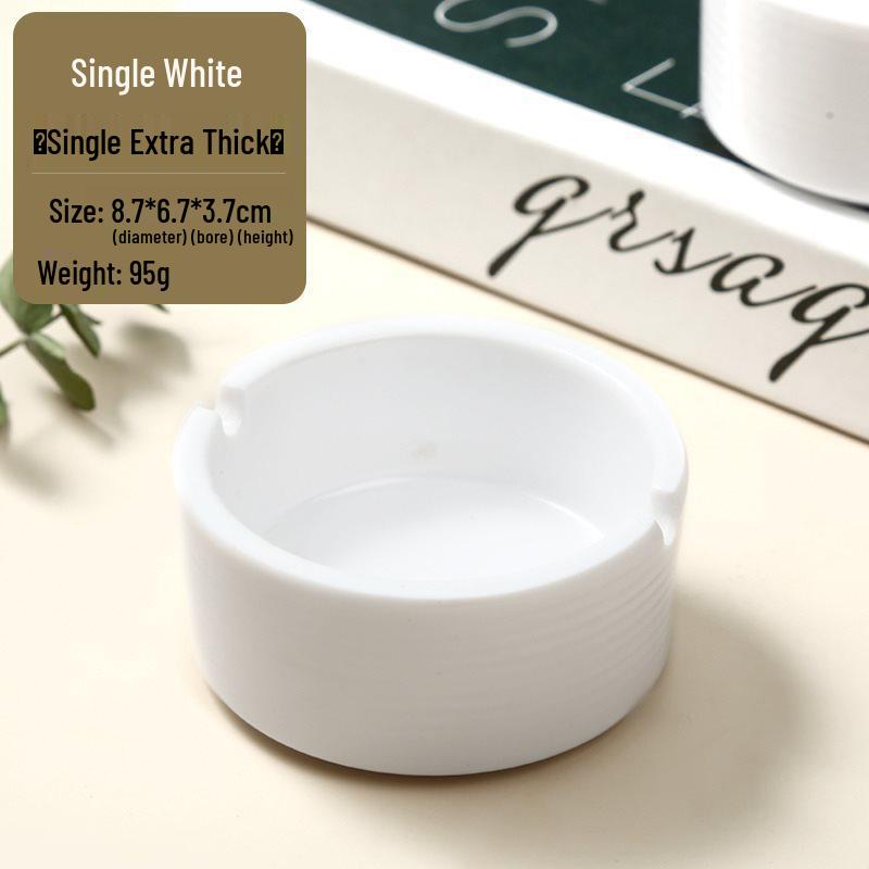 Colorful Drop-Resistant Melamine Ashtray for Hotels, Cafes, Homes, and Bars