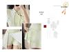 Modern Chinese Two-Piece Set: Cheongsam Dress and Shorts with Frog Button
