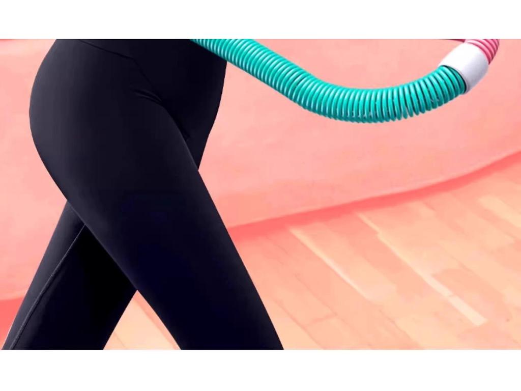 Mjuk Hula Hoop för Midjevänlig Magbantning och Minskning av Bukfett