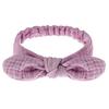 Baby Bow Headband for Boys Girl Breathable Cotton Bowknot Hair Bands Toddler Elastic Headdress Universal Turban Hairband