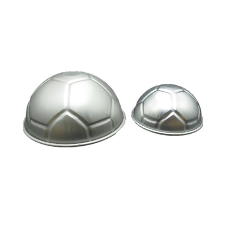 Creative Cartoon Football Cake Mold - 6-Inch & 8-Inch Semi-Circular with Pattern