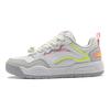 Li Ning Kids Comfortable Versatile Non-Slip Breathable Low-Top Casual Shoes Kids sneaker White Gray YKCU012-2