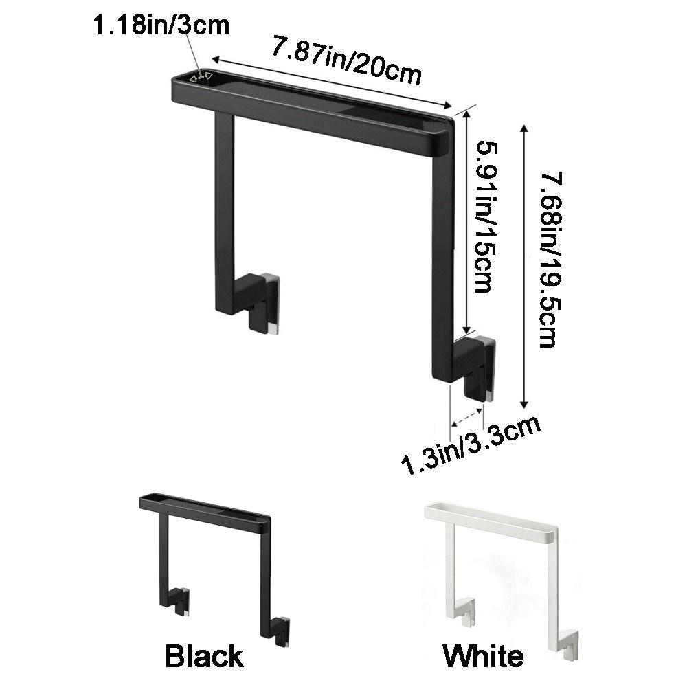 Bohrloser Handtuchhalter Clip-on Hängender Handtuchständer Multifunktionaler Handtuchaufbewahrungsständer Badezimmer