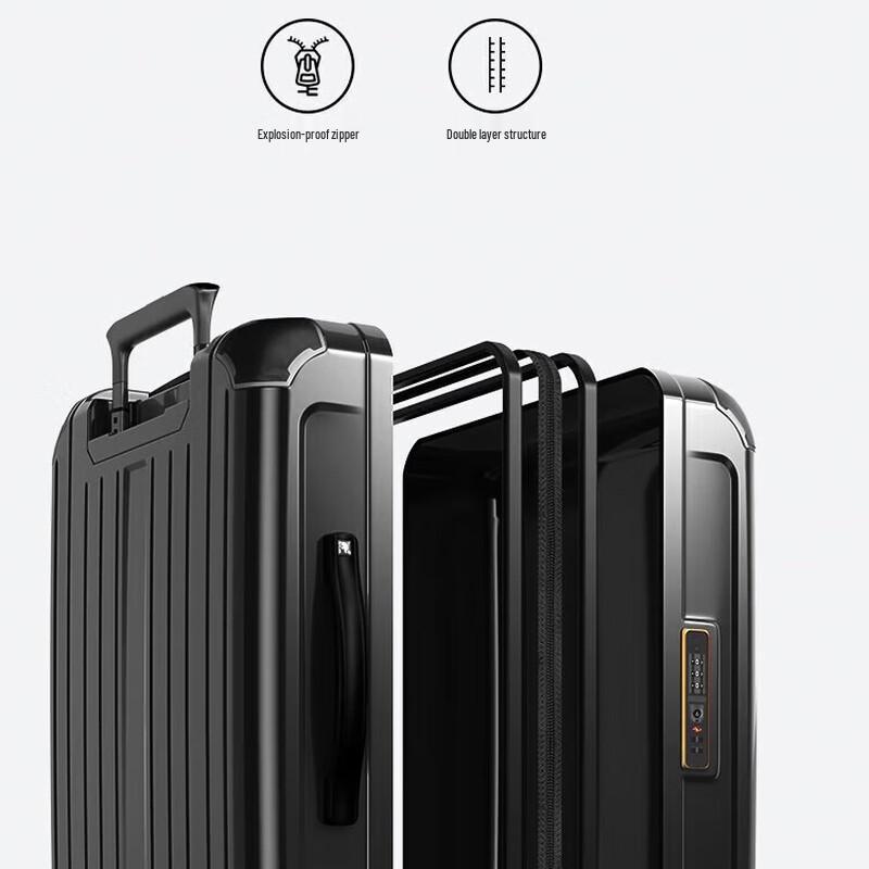 Aishiwashi PC Hardshell Spinner Luggage 24-inch