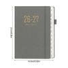 Daily Planning 2027 A5 Planner Notebook with Strap Daily Planner Fabric Notebook  Office Stationery