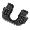 2pcs Black Rear Bumper Swivel Hinge Clips for Ford Fiesta MK7/MK8 & Mondeo - OEM 1539663, Secure Fit for Car Trunk Organization