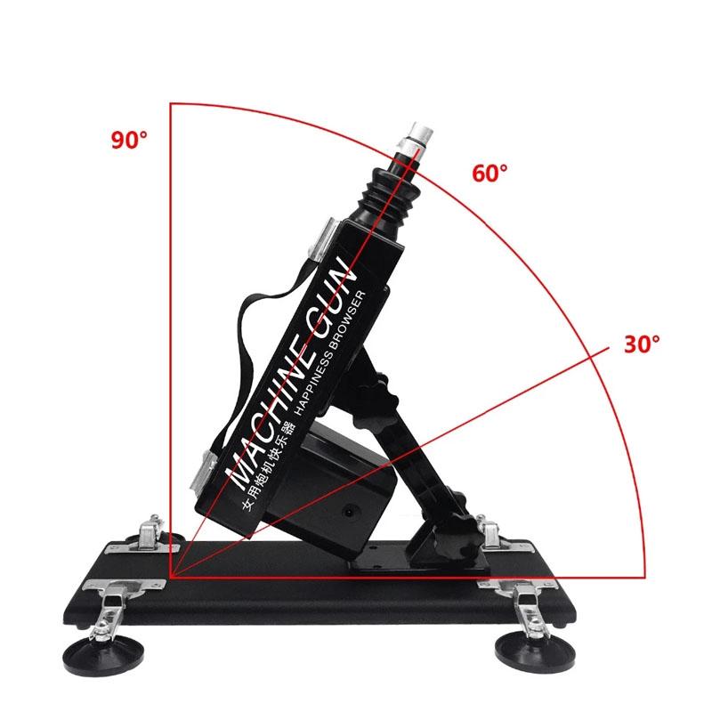 Automatische Telescopische Sexmachine, Sterke Kracht, Handzame Vibrator Massage Gun, Dildo en Erotische Accessoires voor Volwassenen