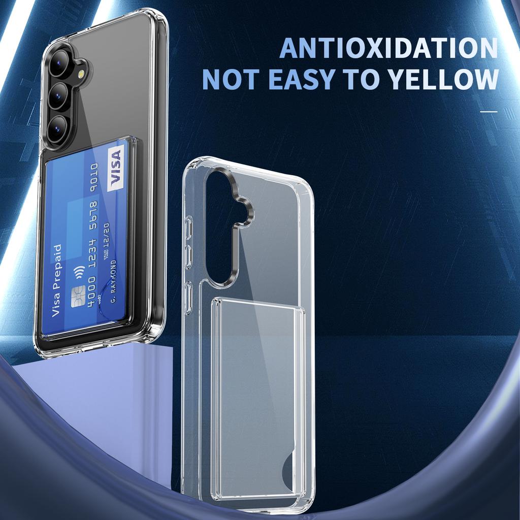 For Samsung Galaxy S26+ Case Protective TPU Phone Cover with Card Holder