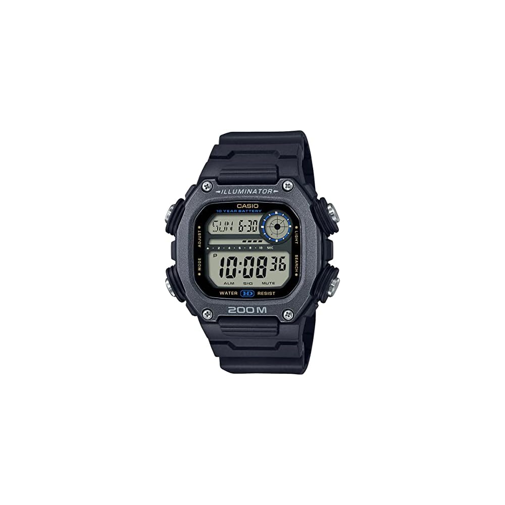 Casio Standard Digital Watch DW-291HX-1AV Long Strap Men s Black Overseas Model