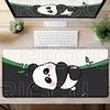 XXL Kawaii Panda HD Printing Mouse Pad Large Computer Office Game Table 400x900mm Mat Rubber carpet Anti-slip Keyboard Desk Pads