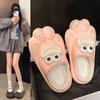 Winter Cartoon Non-slip Thick Bottom 2025 Summer Fashion Outer Wear Casual Bag Head Cotton Slippers Funny and Cute