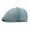 Beret Women's British Vintage Denim Cap Forward Cap Newsboy Cap