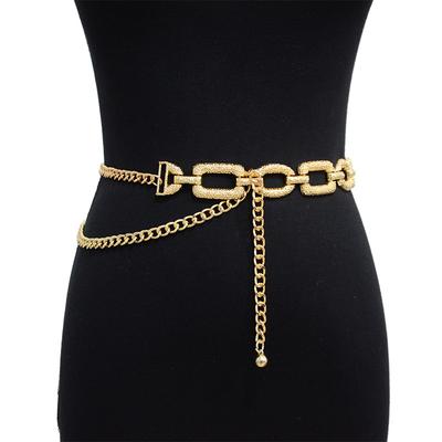 Meier Belt Casual Punk Style Jewelry Decoration Silm Metal Chain Waist Chain with Skirt