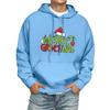 Men's Print Hooded Sweatshirt Long-Sleeve Casual Pullover Hoodie Hooded Sweatshirt