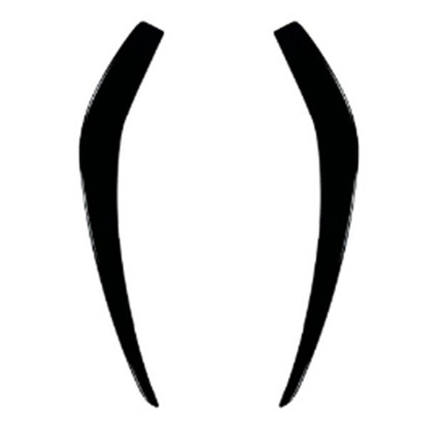 Mercedes Klasa A W176 AMG Przedni Zderzak Dolny Spoiler Splitter (13-15) - 1 para