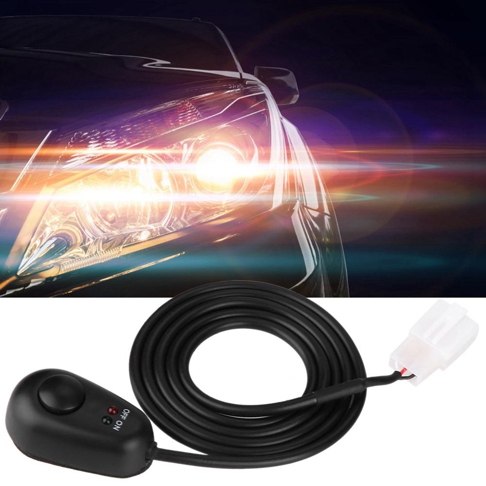 Water Drop Shape 12V Push Button Switch With Red/Green LED Indicator Lights