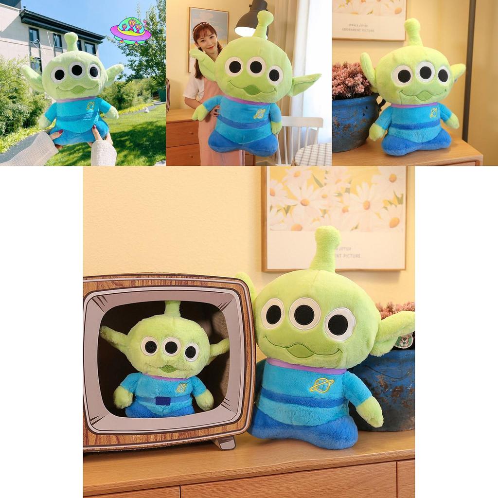 Toy Story Alien Plush Toy Long Pile Stuffed Doll With Down Cotton Fill For Kids Gift