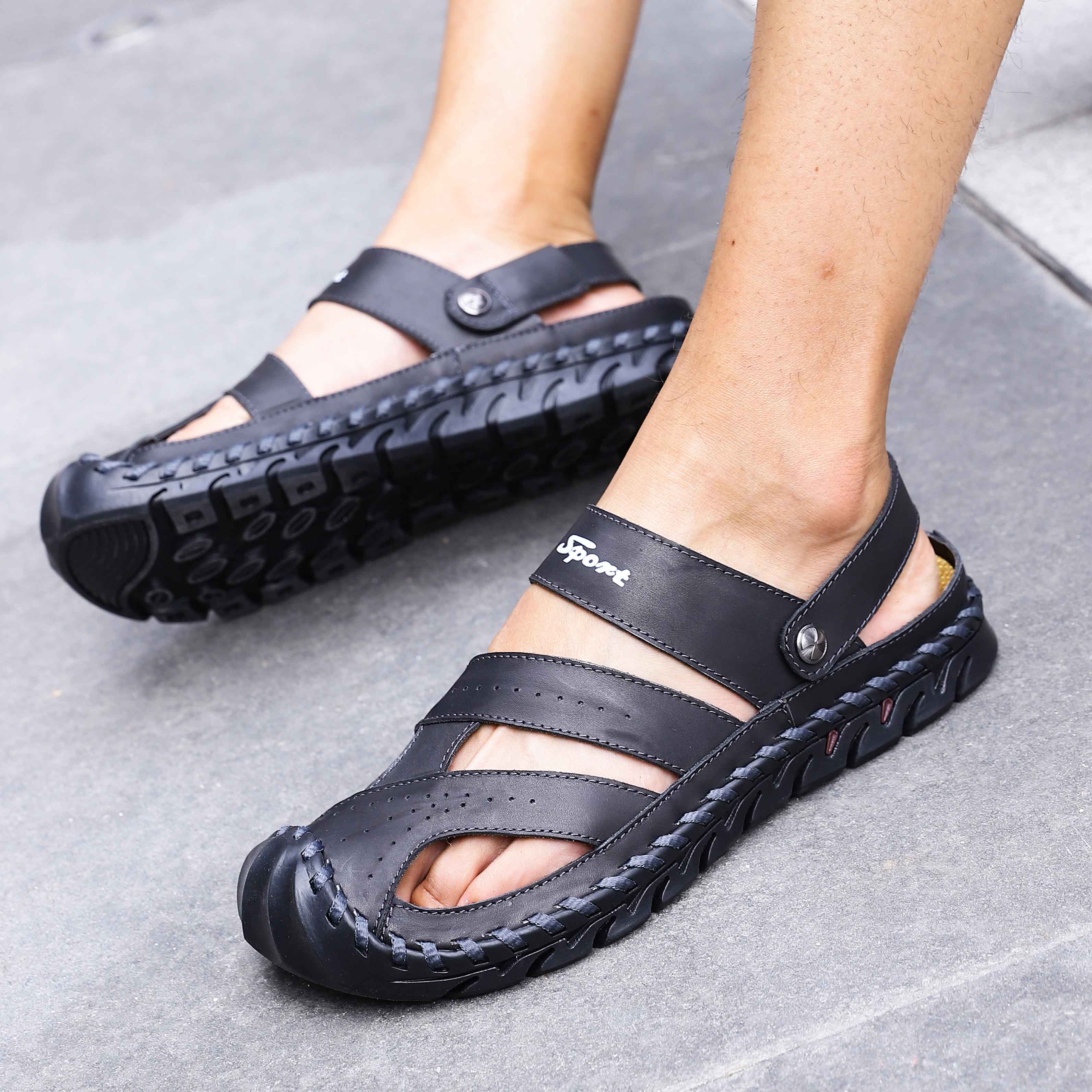 Мужские сандалии — фото 13