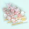 Sanrio Characters Die-Cut Fancy Zipper Bag 3P Set