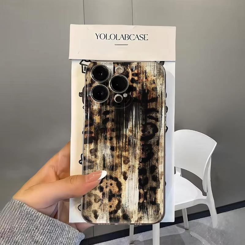 

Creative Leopard Print Clear Phone Case For Xiaomi Mi 15 T Pro 14T 13T 12T Mi 17 Pro 15 14 13 12 11 Lite 5G Silicone Cover Xiaomi 13