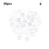 50pcs 4 Holes Mini Buttons for Doll Clothes Round Candy Color Plastic Buckles DIY Doll Bag Sewing Handmade Doll Accessorie