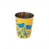 Hand Painted Steel Glass (Capacity 180 Ml)