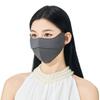 Women 3D Stereo Sun Protection Mask UPF50+, Ice Silk Anti Ultraviolet Face Mask, Eyewrap Design Adjustable String Breathable Summer Outdoor Mask