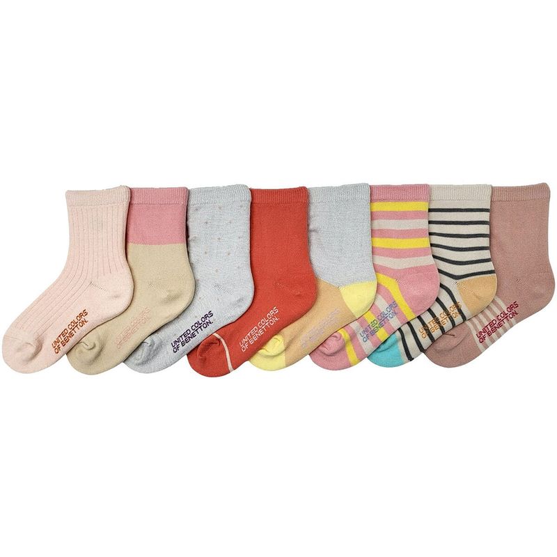Benetton Kinder Socken 8 Paar