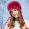 Autumn Winter Plush Pullover Hat Women Wool Hat Coldproof Warm Knitted Hat