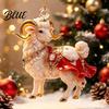 Acrylic Farm Animal Xmas Tree Sheep Hanging Goat Ornament Ornaments Christmas Decoration for 2D Flat