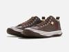 Spingle Handmade Kangaroo Leather Sneakers Spm-442 Dark Brown