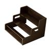 Bamboo Display Stand Versatile Rustic Sturdy Desktop Cosmetic Holder Coffee Cup Rack for Bedroom