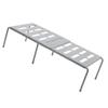 Kitchen Counter Storage Rack Grey ABS Plastic Punch  Expandable Large Capacity Kitchen Cabinet S