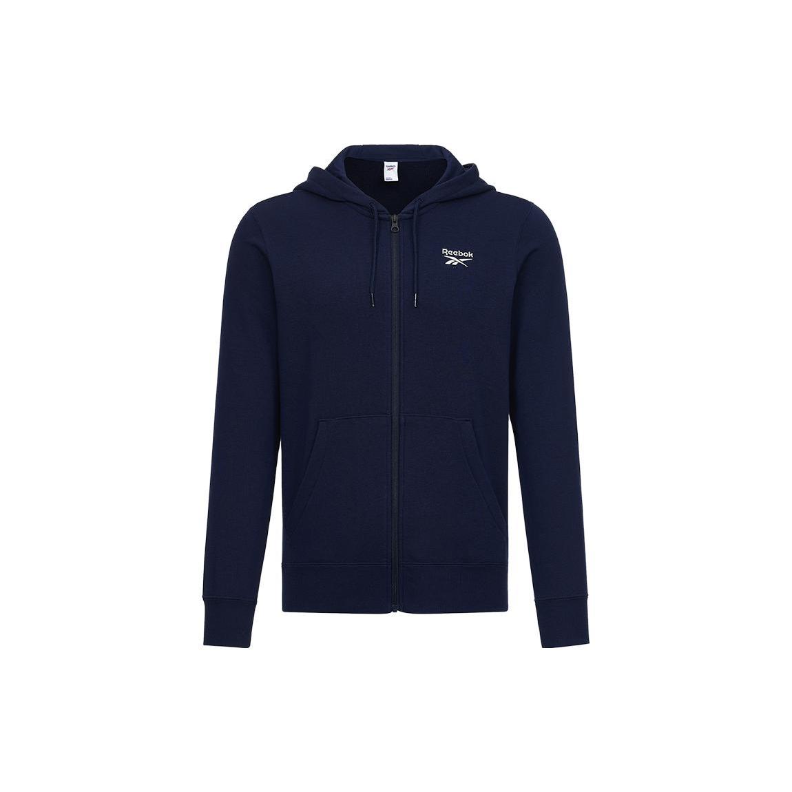 Куртки Reebok Мужские Темно-синие С капюшоном Умеренные Другие GV5513 M