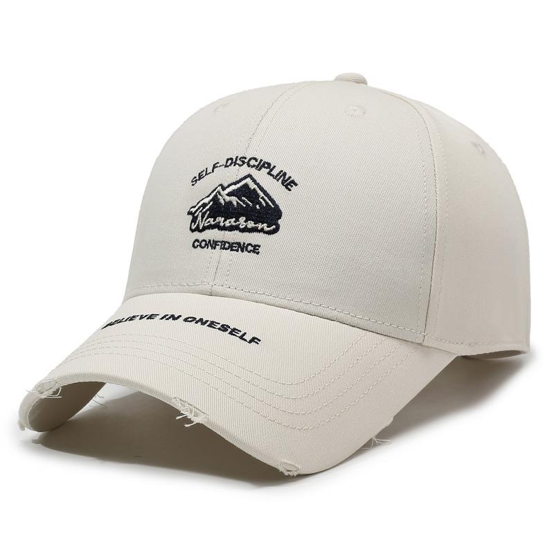 Letter Embroidered Cap Outdoor Women's Spring Summer Baseball Cap