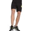 Puma Big Logo Print Elastic Waist Loose Straight Casual Shorts Men shorts Black 524583-56