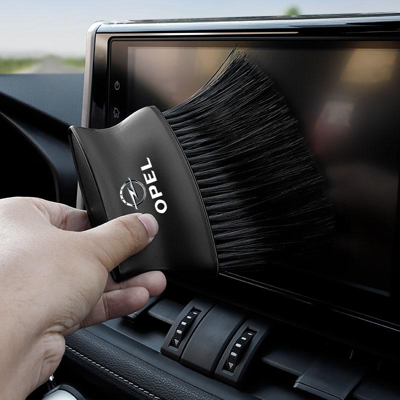 Car Cleaning Soft Brush Dashboard Air Outlet Seat Gap Dust Tools For Opel Corsa Astra Insignia Vectra Zafira Meriva Mokka Vivaro