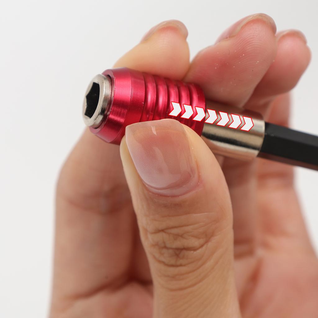 Hex Handle Magnetic Screwdriver Tip Holder Quick Release Self-locking Extension Rod Adapter Drill Bits Impact Driver Holders