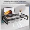 Bold Desktop Storage and Notebook Cooling Stand with Keyboard Tray