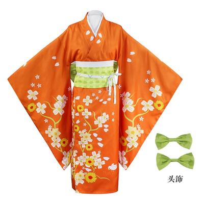 New Projectile On Broken Cos Suit Saionji Rishiko Cosplay Costume Japanese Kimono Performance Costume Performance Costume