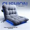 Winter new cotton and linen non-slip office sedentary artifact one-piece home skin-friendly comfortable soft seat cushion