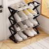 Shoe Rack Shoe Storage Organizer Assembly PP and Nonwoven Large Capacity Storage Rack for Hallway