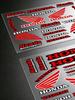 For HONDA Stickers Moto Sticker Auto Body Bumper Windows Motorcycle Laptop Walls Vinyl Decal Car Tuning Accessories VF7