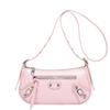 Women's PU Leather Shoulder Bags  Small Rivet Messenger Bags for Ladies  High Quality Casual Crossbody Bag  Fashion
